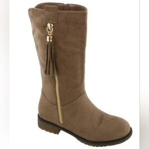 Kids Taupe Boots